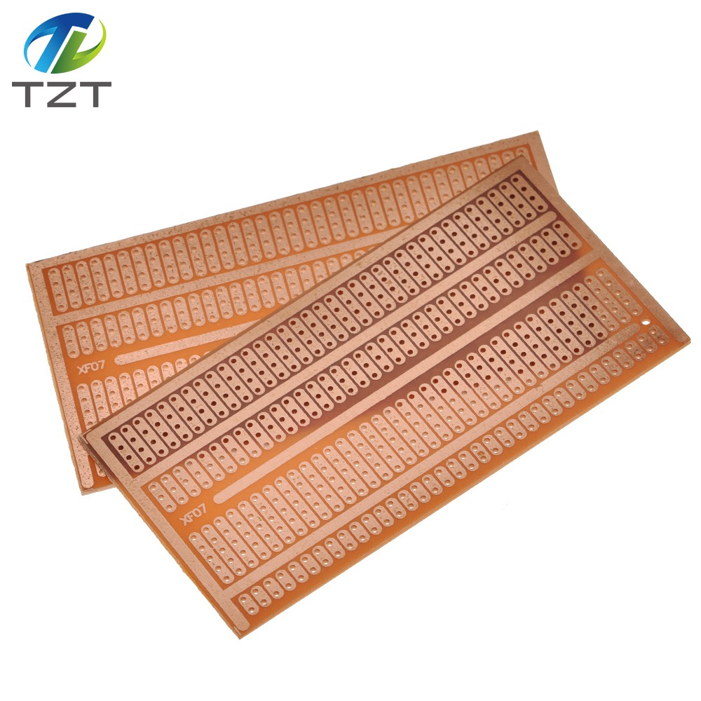 5x9.5CM DIY Prototype Paper Plate Universal Experiment Matrix Circuit Board Two Holes Three Connected Hole Four Holes 50X95MM