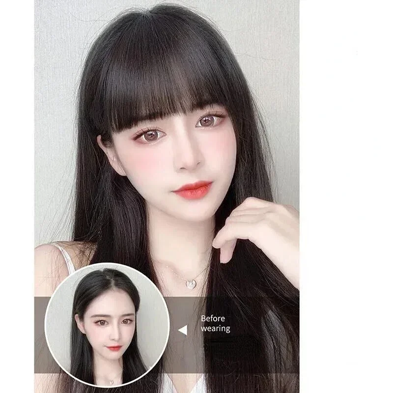 Giả Không Nổ Dụng Cụ Tạo Kiểu Tóc Tóc Trong Mở Rộng Tổng Hợp Tóc Giả Tua Rua Tự Nhiên Giả Bộ Tóc Giả Và Nữ trong Nổ