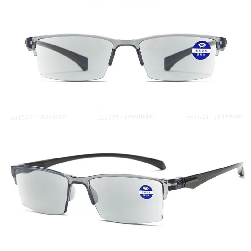 Smart Automatic Zoom Eyeglasses Anti-Blue Light Reading Glasses Men Women Optical Spectacle Computer Eyeglass
