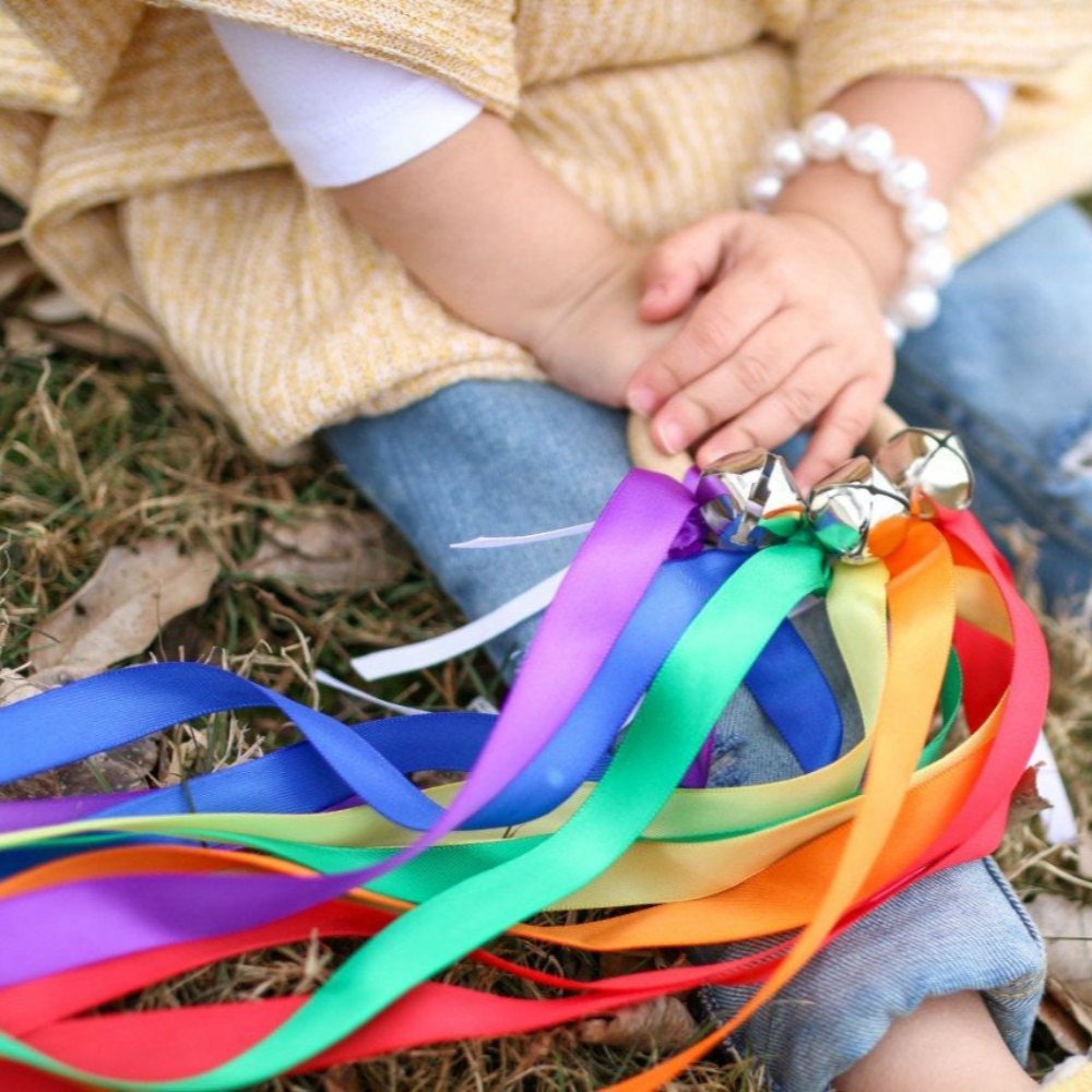 Trẻ Em Của Dụng Cụ Âm Nhạc Chuông Cho Bé Nơ Vòng Nghe Công Nhận Montessori Cảm Quan Đồ Chơi Đăng Nhập Nhẫn Nhận Biết Màu Sắc Trò Chơi
