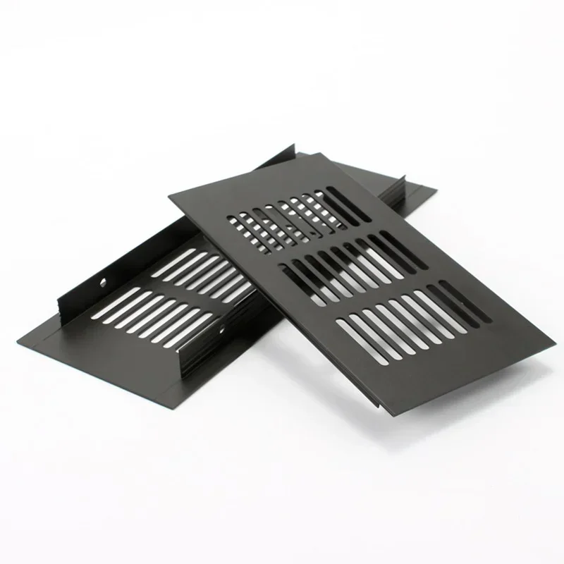 Решетка Вентиляционная перфорированная из алюминиевого сплава для вентиляционного отверстия, 1 шт.