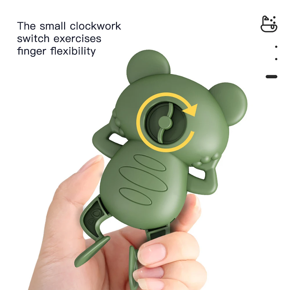 เด็กอาบน้ำ Clockwork สัตว์น่ารักกบเมื่อเด็ก Bath ห้องน้ำน้ำของเล่นเด็ก Clockwork อ่างอาบน้ำของเล่นของเล่นห้องน้ำ