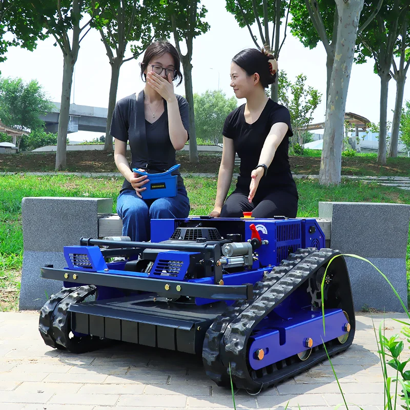 Anpassbarer, werkseitig preisgünstiger ferngesteuerter Rasenmäher, ein Nullgang-Wartungsroboter für den Außenbereich für Rasenflächen