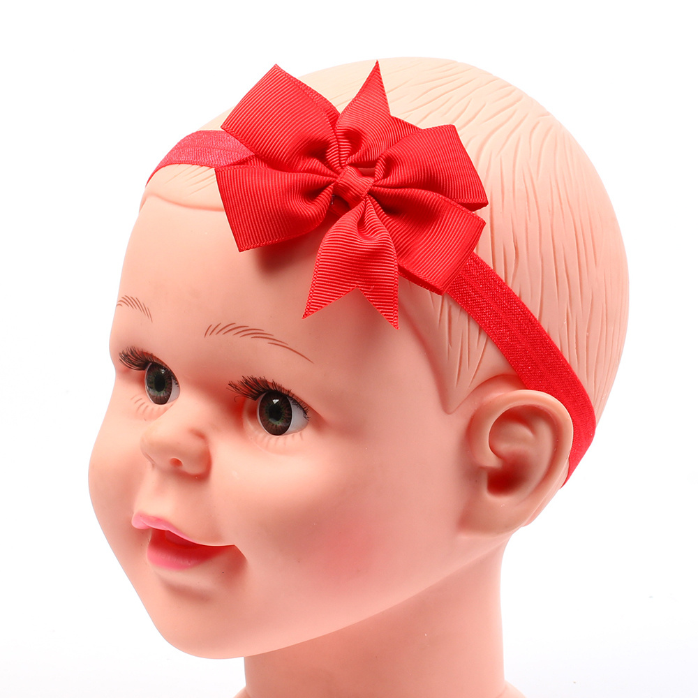 Baby Stirnband Mädchen Neugeborene Kinder Kinder Gummibandage Bands Gummibänder Haarschmuck Haarbänder Kleidung Schleife Fotografie