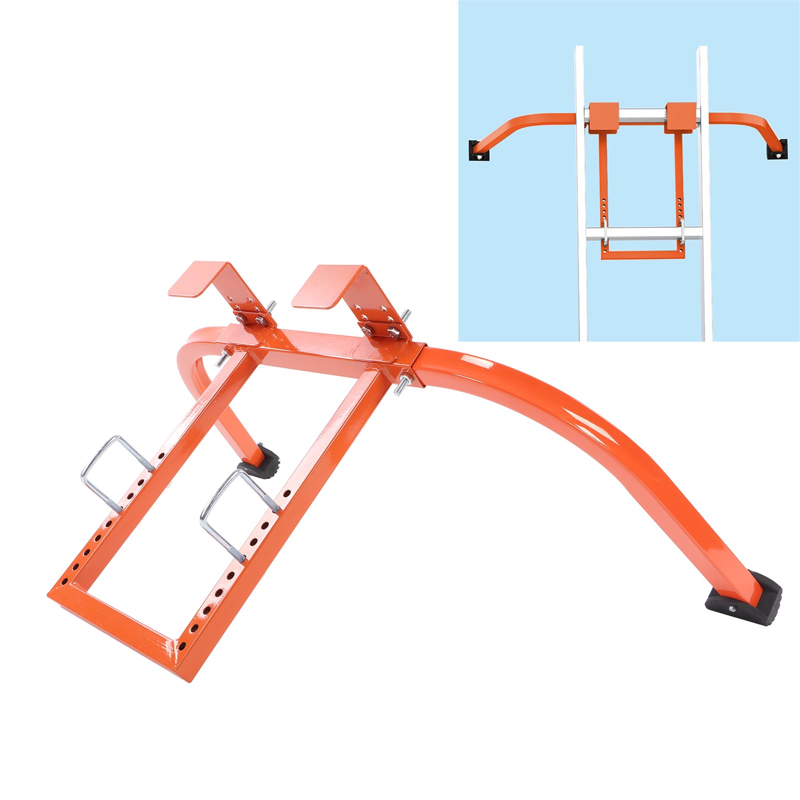 Ladder Span Ladder Stabilizer Steel Ladder Roof Hook Wing Span Standoff for Climbing Painting Ladder Roof Hook Ladder Stabilizer