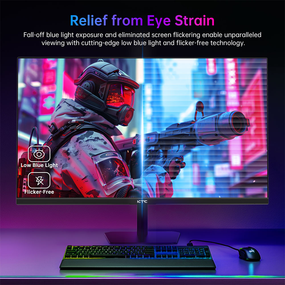 Monitor de juegos KTC H24T09P versión mejorada, 2024 ", 23,8Hz, 180x1920 de resolución