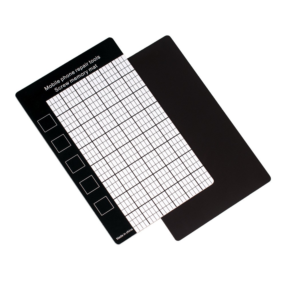 1pc Magnetic Screw Mat Memory Chart Work Pad Working Memory Pad For Little Small Screws Holds Mobile Phone Repair Tool 145×90mm