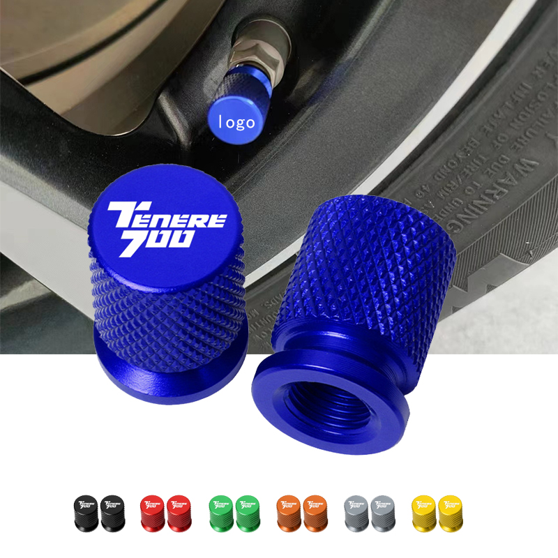 Para Yamaha TENERE 700 Tenere700 XTZ 700 T700 2019-2023 accesorios motocicleta CNC válvula de neumático de aluminio puerto de aire tapas de cubierta de vástago