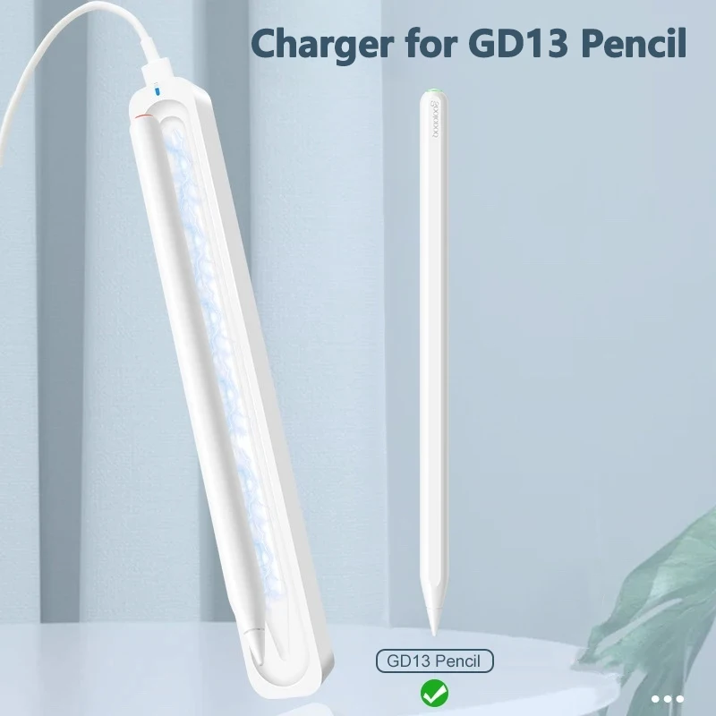 Чехол для беспроводного зарядного устройства GOOJODOQ GD13 Pencil для iPad 2018–2022 гг.