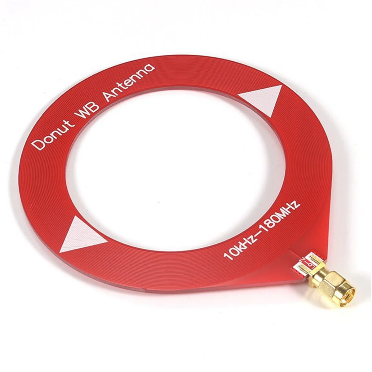 BABQ Donut Broadband Antenna 10kHz-180MHz เสาอากาศ MINI LOOP เสาอากาศสําหรับวิทยุ Walkie Talkie SDR สีฟ้า