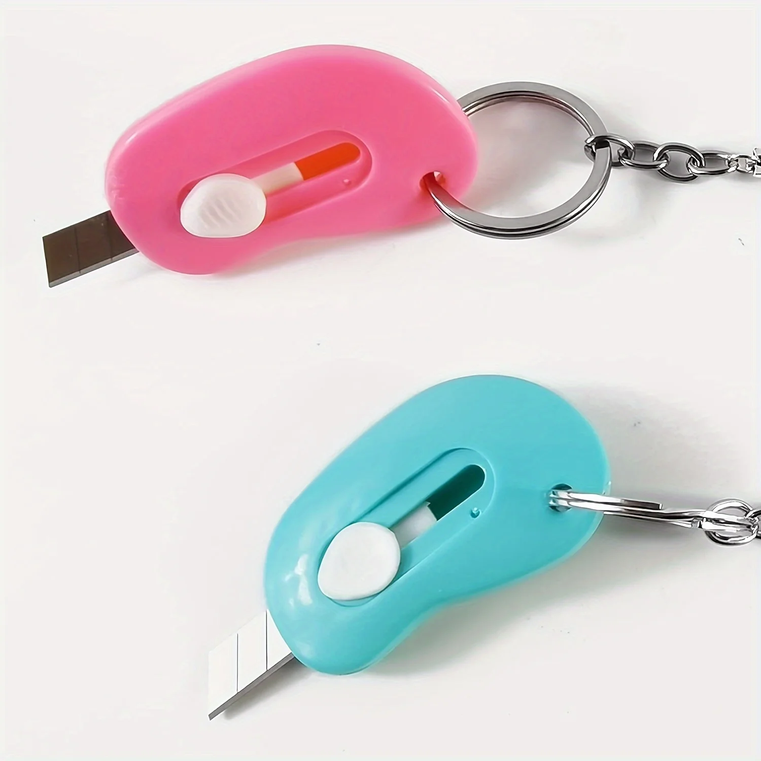 25 mini tagliacarte con coltello multiuso retrattile