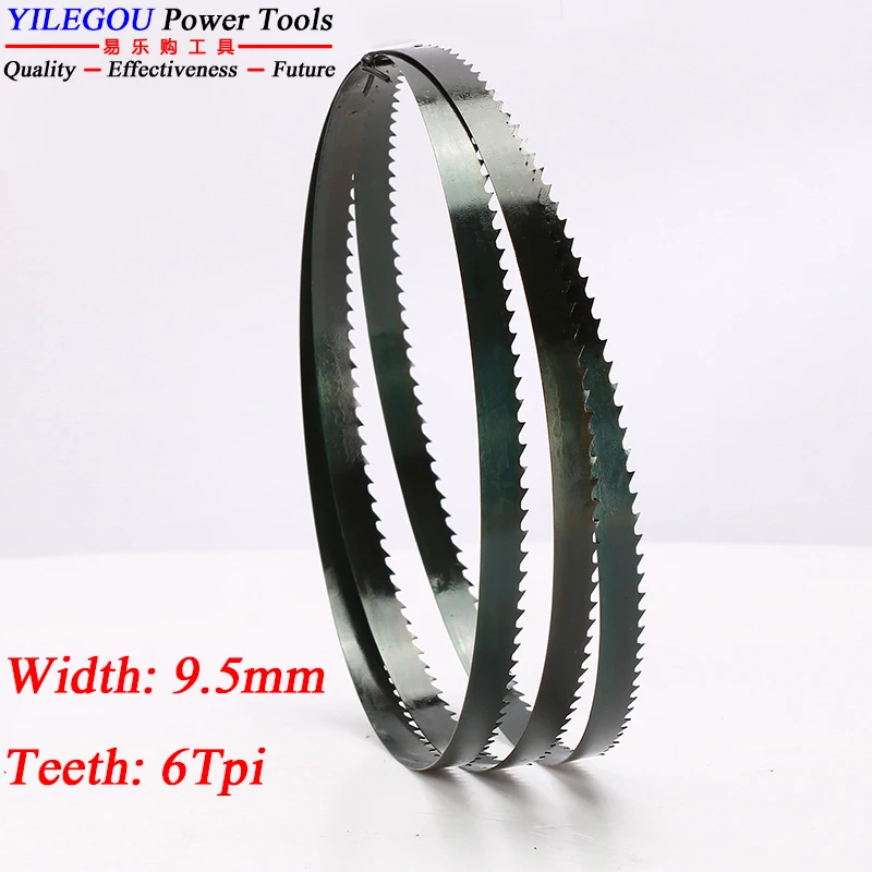 3 Miếng 10 “1750 Mm Ban Nhạc Lưỡi Cưa 1750*6.35*0.35 Mm * 6Tpi. Woodwroking Ban Nhạc Lưỡi Cưa Cho Đường Cong 6.35*0.35*1750 Mm * 14Tpi