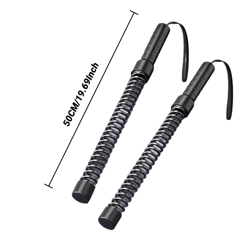 Strength Training Bar Ergonomic Fitness Grip Biceps Triceps Strengthener Spring Arm Expander Muscle Trainer Stainless Steel