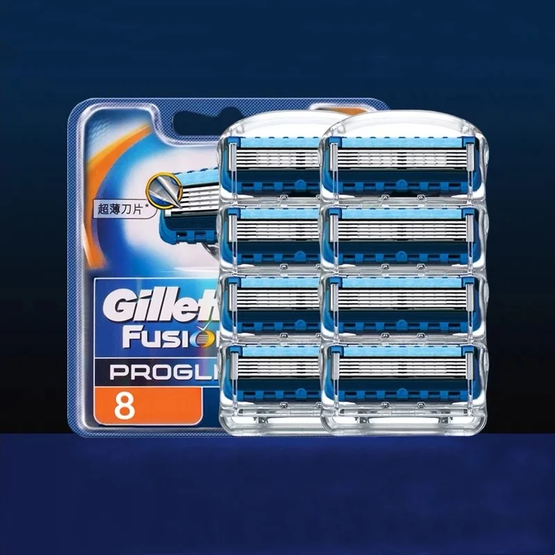 Mannen Scheermes 5-Layer Mannen Scheermes Power Scheren Scheerapparaat Mannelijke Gezicht Baard Tondeuse 5 Layer Messen vervanging