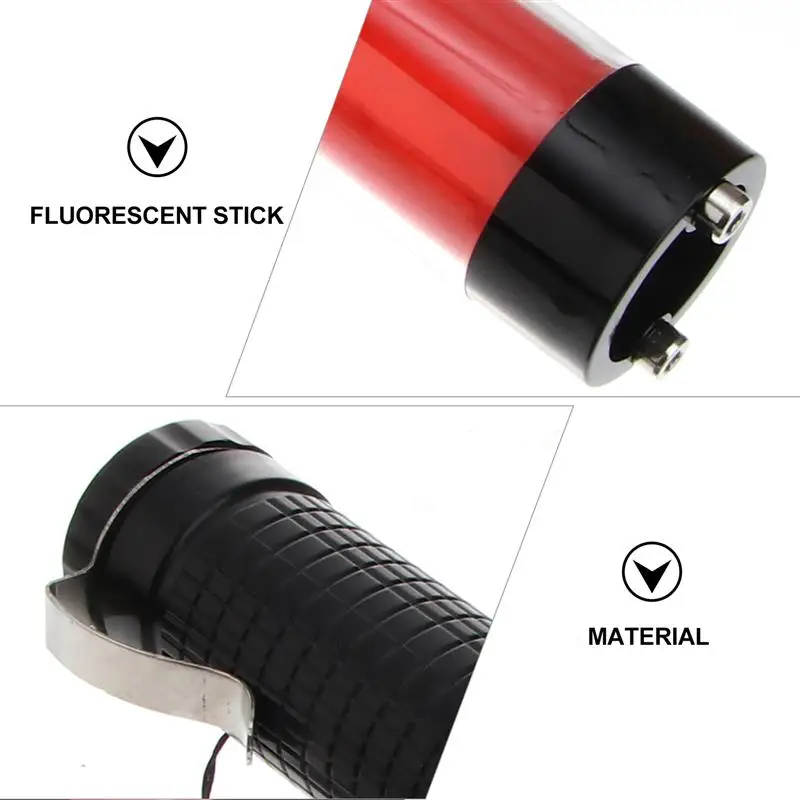 1 Traffic Control Wand Led Light Wand Emergency Traffic Led Flashing Stick 29cm Without