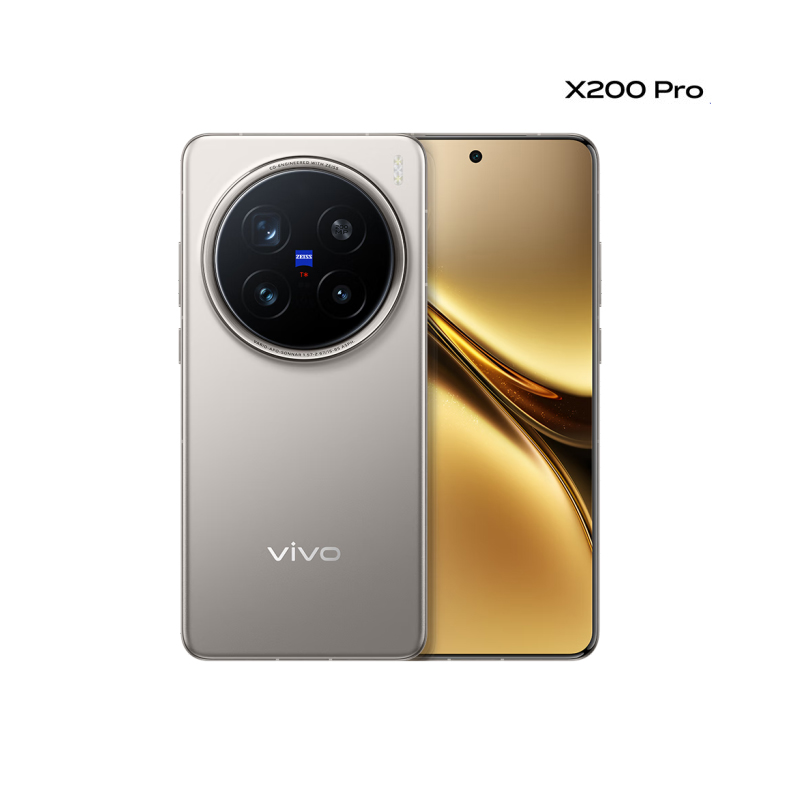 【Brand+】Vivo X200 Pro 携帯電話 200.0MPカメラ 90W急速充電 6.78インチ AMOLED 120Hz 6000mAhバッテリー Android 15.0 Dimensity 9400
