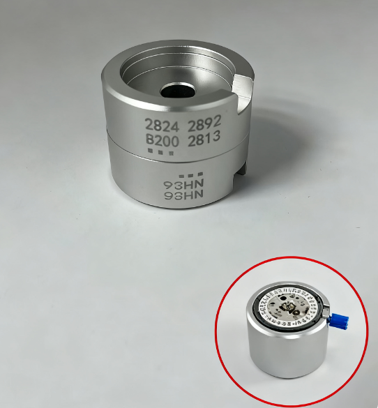 Soporte de movimiento de reloj NH34 NH35, compatible con NH36 SKX007 7S26 4R35 4R36 2824 2836 8215, herramientas de montaje de reparación de Base Mod de movimiento