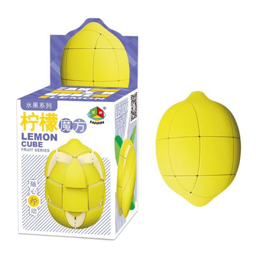 FanXin Fruit 3x3x3 Magic Cube Apple Banana Lemon Развивающие 3x3 профессиональные скоростные кубики игрушки для детей Логические
