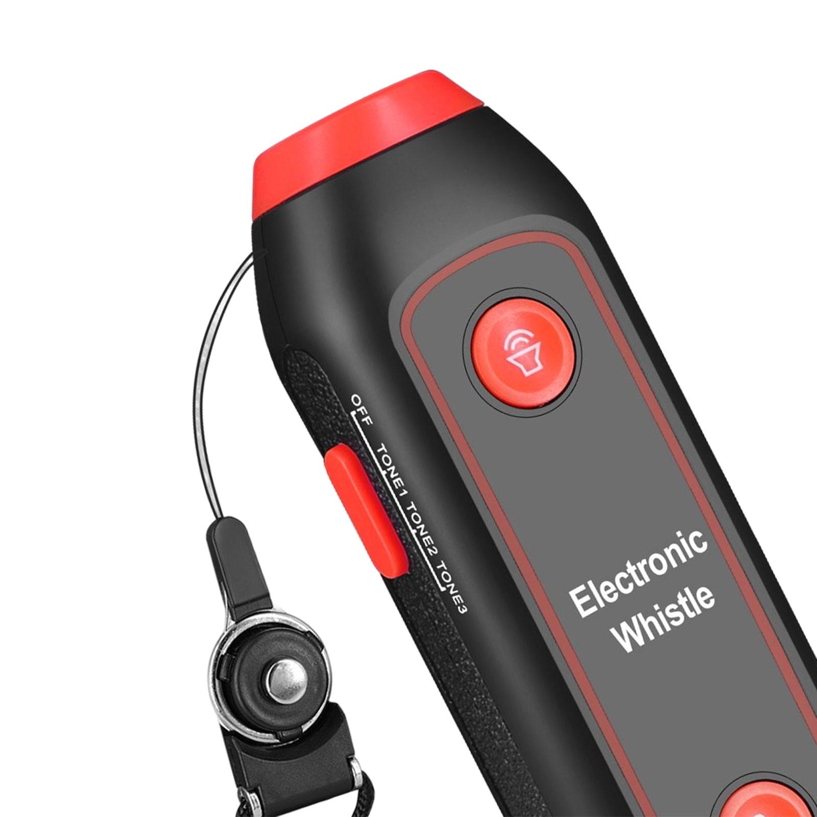 Handheld Electric Whistle High Volume 3 Modes for Camping Outdoor Basketball