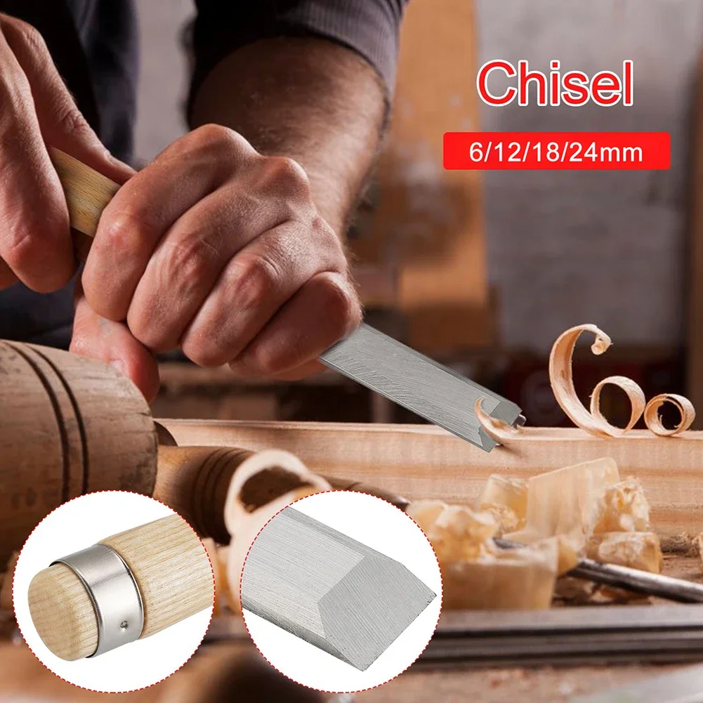 4Pcs Carving Chisel Wood Chisels Set Professional Woodworking Gouge Curved Chisel For Carpentry Sculpture Carve Craft Chisel