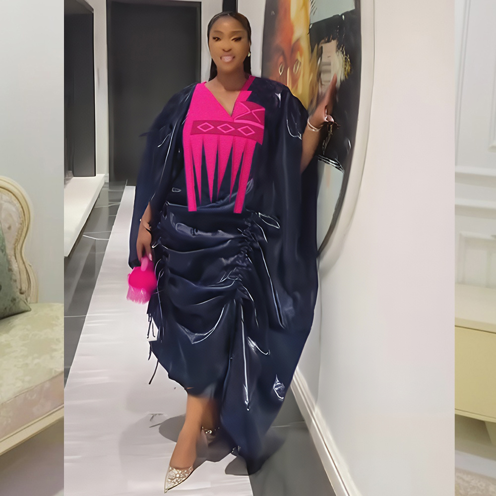 2-delige sets Afrikaanse kleding voor vrouwen Dashiki Ankara Turkije outfits jurk plus size bruiloft jurken Kaftan Boubou gewaad