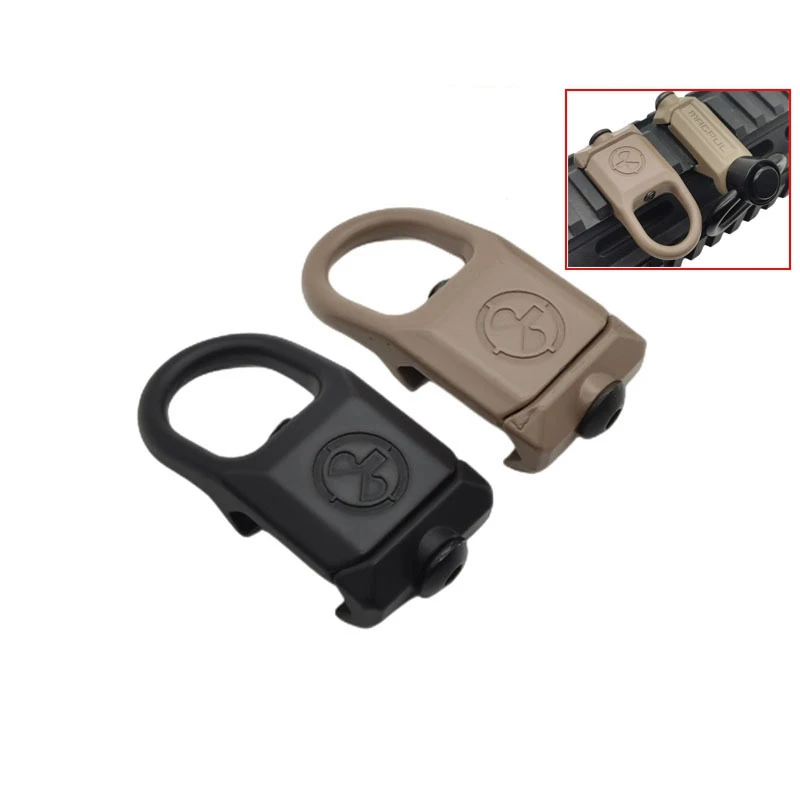 Anello di montaggio per cannocchiale girevole con imbracatura QD a sgancio rapido tattico GBB.223 AR15 Accessori da caccia adatti per adattatore QD per arma su guida da 20 mm