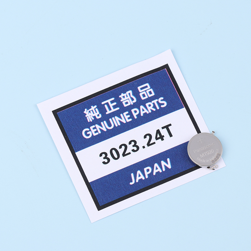 Batería de reloj Batería recargable de energía cinética solar 3023 24T Batería recargable solar