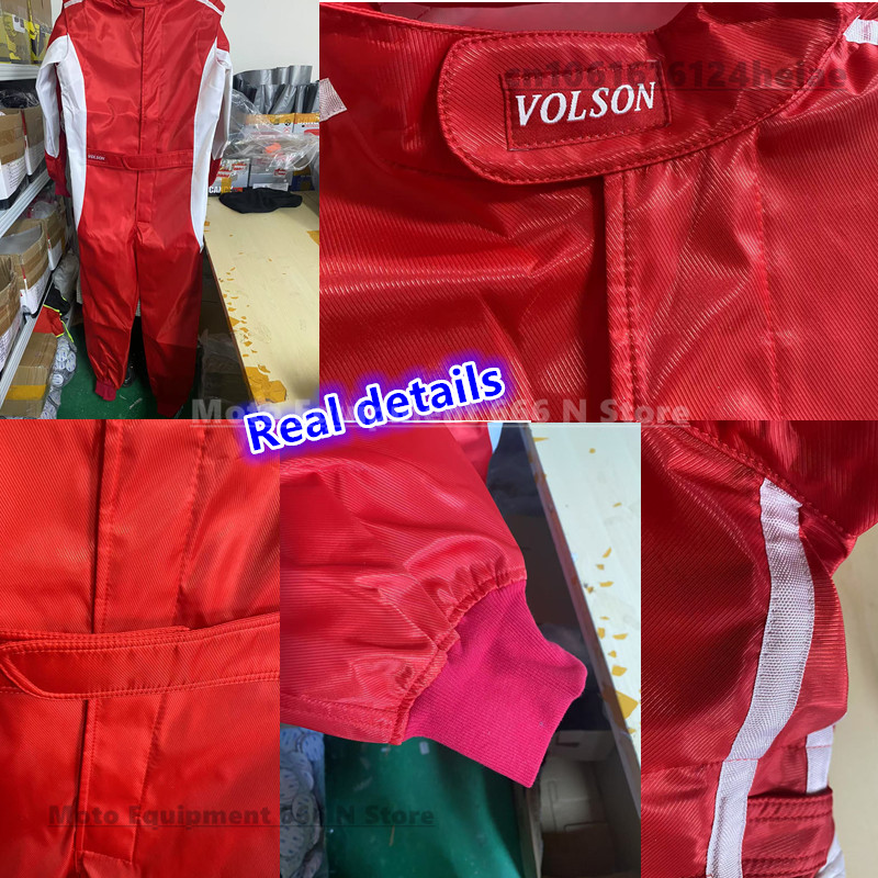 大人のカートジャンプスーツ ATV スーツオフロードレーシングオートバイトラック防水カートスーツロゴ耐摩耗性オートバイジャケット