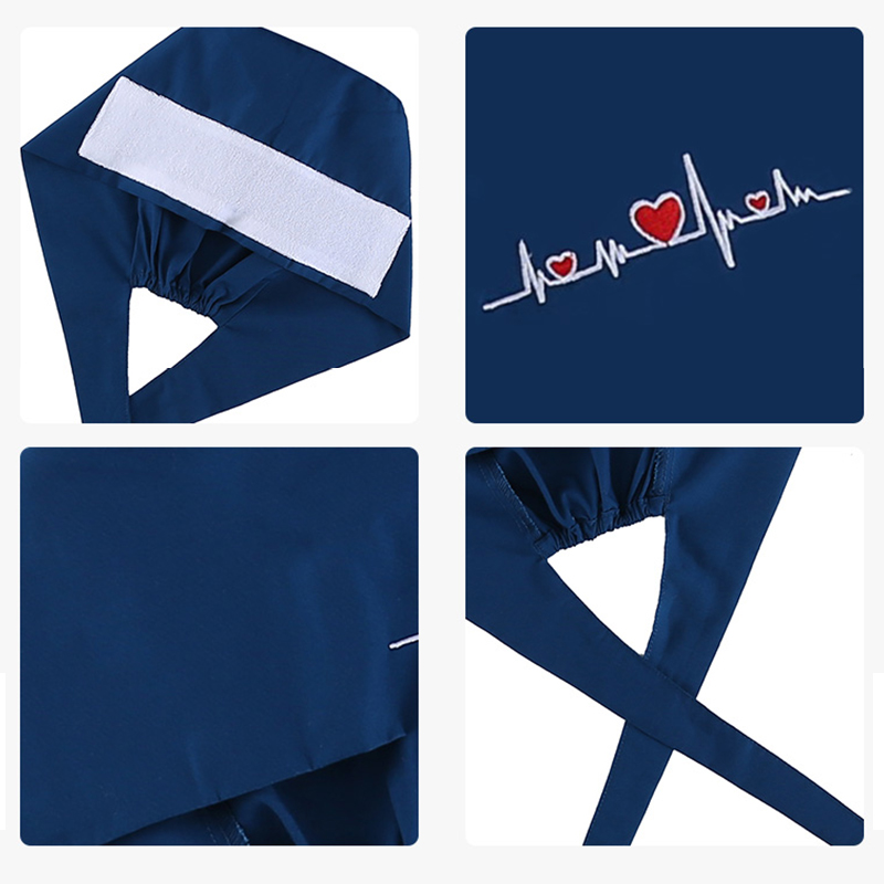 Unisex Soft Scrub Cap Medizinischer Hut Scrubs Hut für Frauen Chirurgische Hut Damen und Herren Operationssaal Hut Pflegezubehör