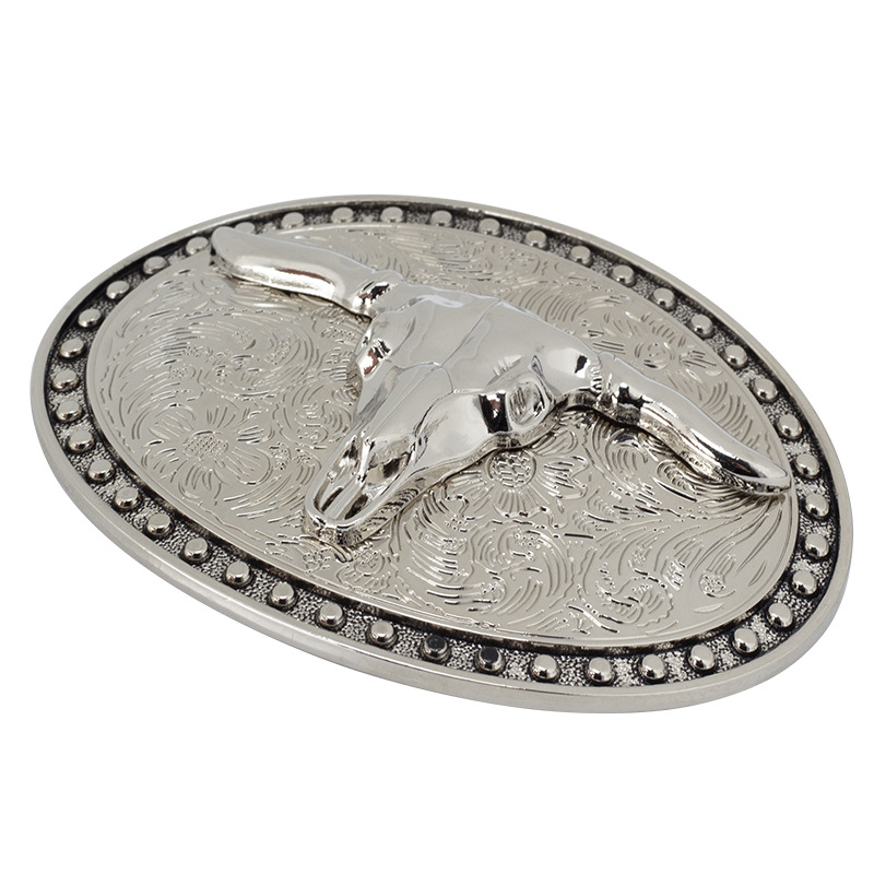 Bull Schädel Legierung Gürtel Schnalle Westlichen Cowboy Stierkämpfer Schnalle Ohne Gürtel