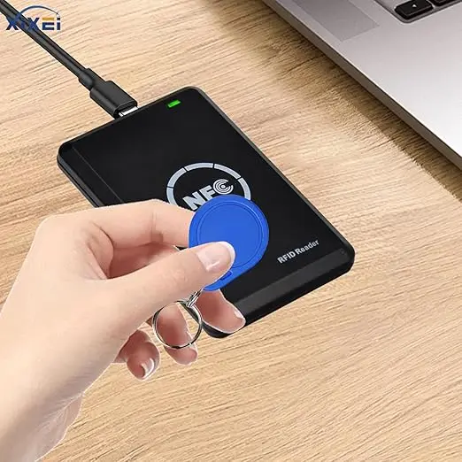 10 PCS GEN1 13.56 MHz UID Writable Rewritable Clone IC Smart Key Fobs, Compatible with MI Classic 1K, RFID Blank Tag