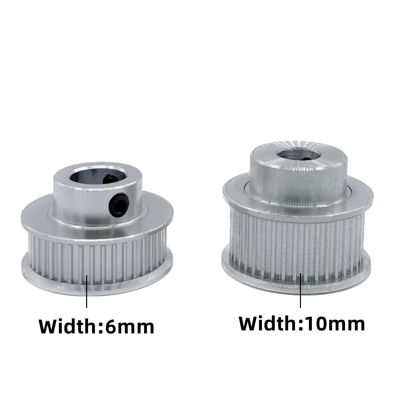 2GT Synchronous Wheel 2M 16T 20T 30T 36T 40T 48T 60T 80 Toothed Belt Width 6/10mm Aperture 5/6/8/10mm 3D Printer GT2 Belt Pulley