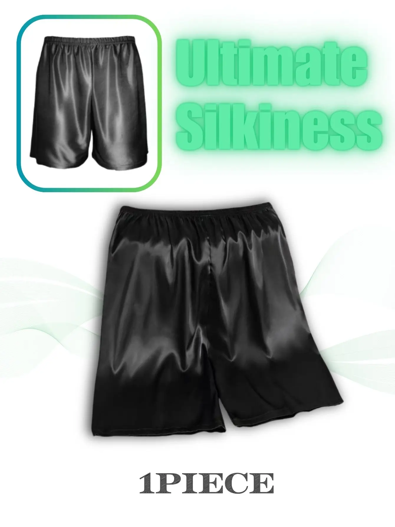 1pc calças de dormir respiráveis de verão masculino de seda gelo com ajuste elástico e confortável, elegante e versátil, casual,