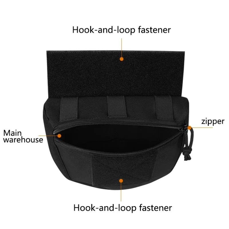 JPC/CPC Vest/Tactical Chest Pouch FC Large Sub-Pouch Tactical Vest/Chest Pouch Expanded Lower Belly molle
