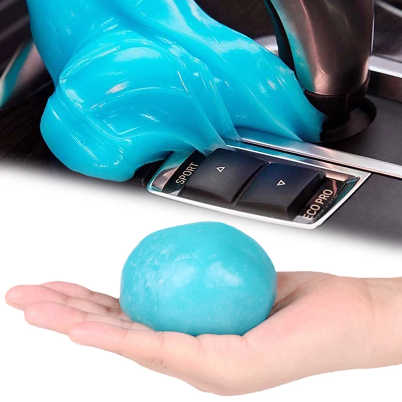1Pc Hohe Effizienz Staub Entfernen Gel Auto Innen Sauber Magie Schlamm Universal Haushalt Tastatur Schreibtisch Reinigung Werkzeug Auto Zubehör