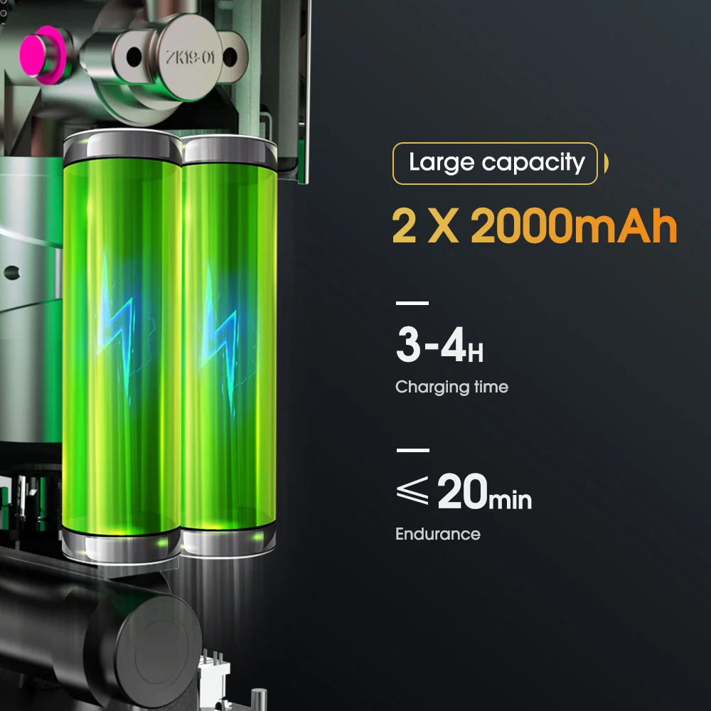 CARSUN แบบพกพา Inflator คอมเพรสเซอร์ปั๊ม LED โคมไฟสําหรับรถยนต์รถจักรยานยนต์จักรยานลูกยางไร้สายไฟฟ้ารถยางปั๊ม