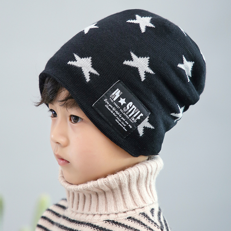 Versão coreana infantil engrossa chapéu de malha quente e cachecol, lindo chapéu de lã, capa do pescoço, bonés de bebê, inverno