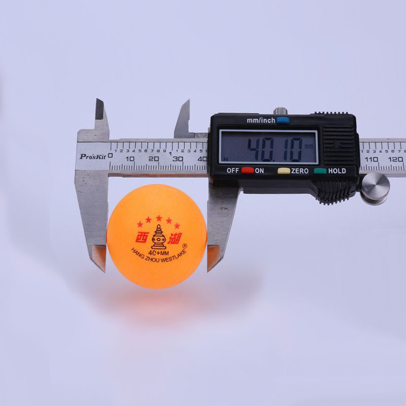 มาตรฐานสูง 5 ดาวลูกปิงปอง Westlake 40 + Five Star ABS ลูกปิงปองสําหรับการฝึกอบรมและเกมสมัครเล่น