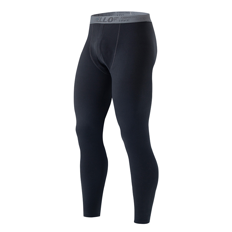 Pantaloni caldi tinta unita autunno e inverno da 1/4 pezzi Pantaloni autunnali slim Pantaloni comodi Leggings invernali da uomo taglie forti 5XL