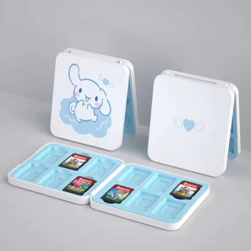 Sanrio Hello Kitty Switch Game Card Storage Case Anime Portable Magnetic Hard Shell for Nintendo Switch NS OLED LITE Accessories