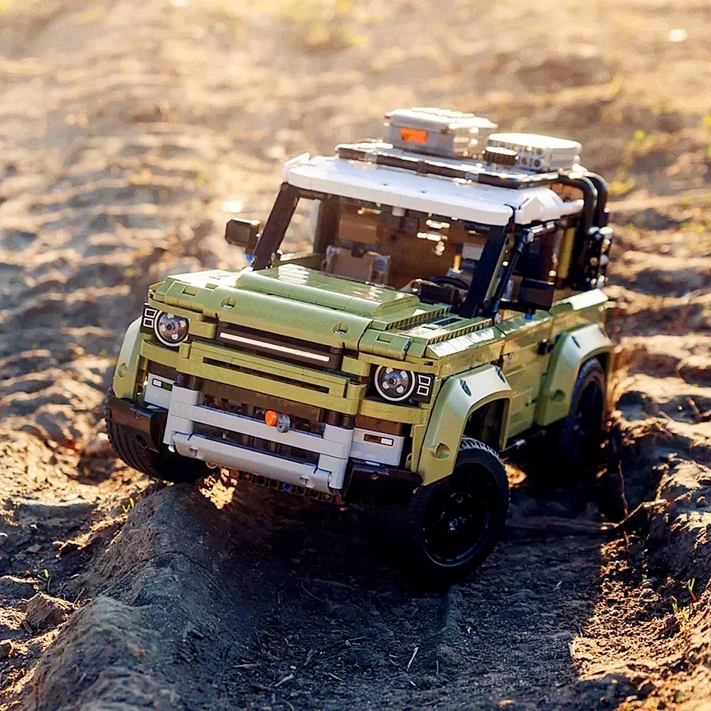 Technical Vehicle Classic Car Land-Off-road SUV CITY CARS Display Building Blocks Set Model Toys Bricks Boys Party Gift