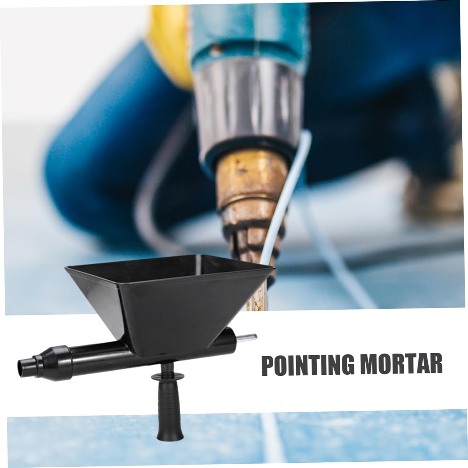 Door Window Grouting Device Electric Caulking Machine Mortar Automatic Filler 10mm Electric Drill Joint Cement Grouting Device