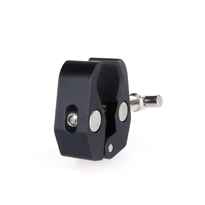 Magic Arm Clip Ballhead Clamp Double Ball Adapter Shoe Mount Adapter Tripod Monopod Clip for Monitor Led Light 1/4" Camera