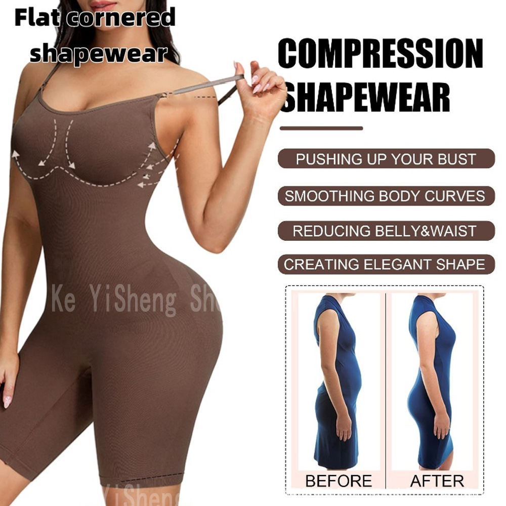 Shapewear de uma peça calças de emagrecimento feminino hip lift shapewear espartilho elástico peça do corpo