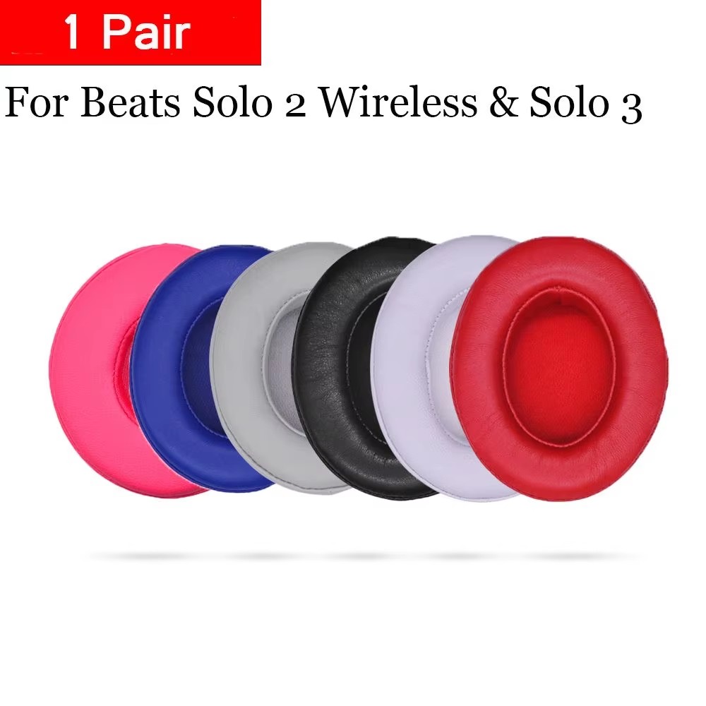 Für Beats Solo 2 3 Wireless Headset Ultraweiche Abdeckung Ersatz-Ohrpolster Kissen Ohrhörer