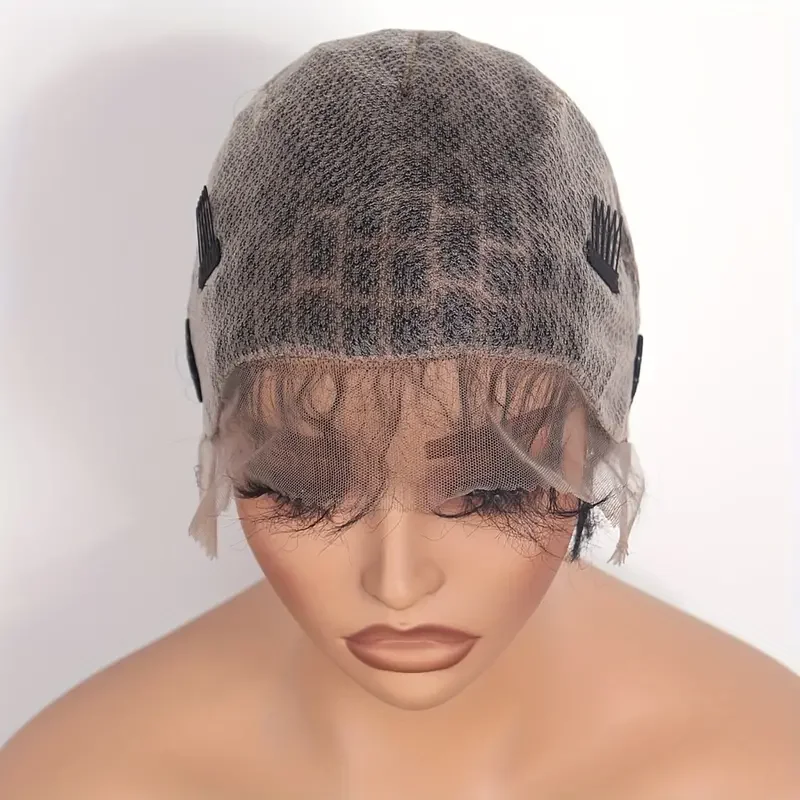 Boné de peruca de renda completa para peruca braiede peruca de renda completa cornrow boné de peruca de trança de renda dupla trança sem nós boné de renda para mulher