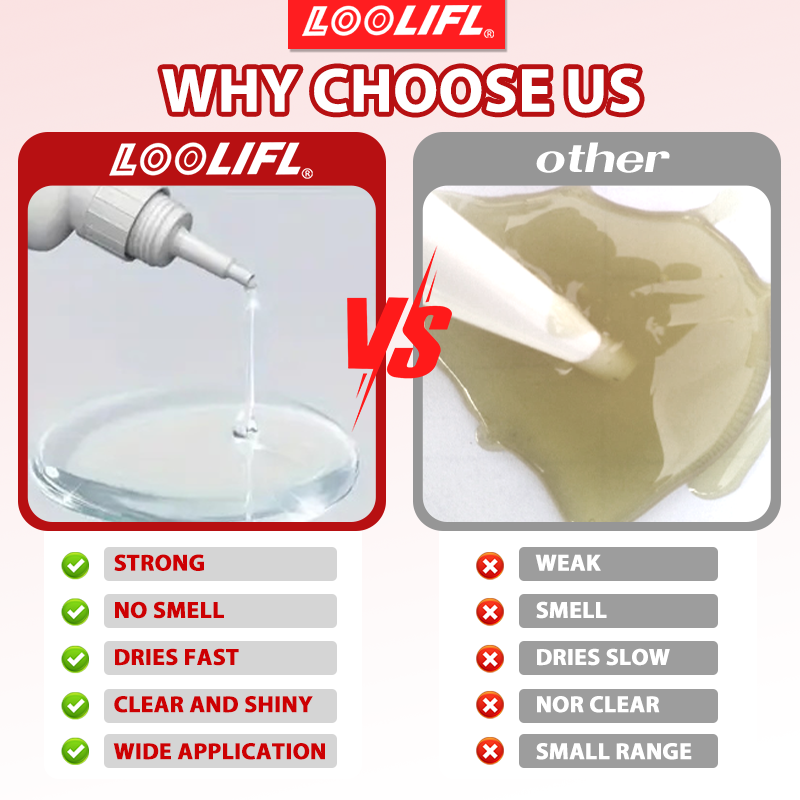 Professional 502 Super Glue Instant Quick-drying Cyanoacrylate Adhesive Leather Wood Metal Plastics Strong Bond Liquid Glue Tool