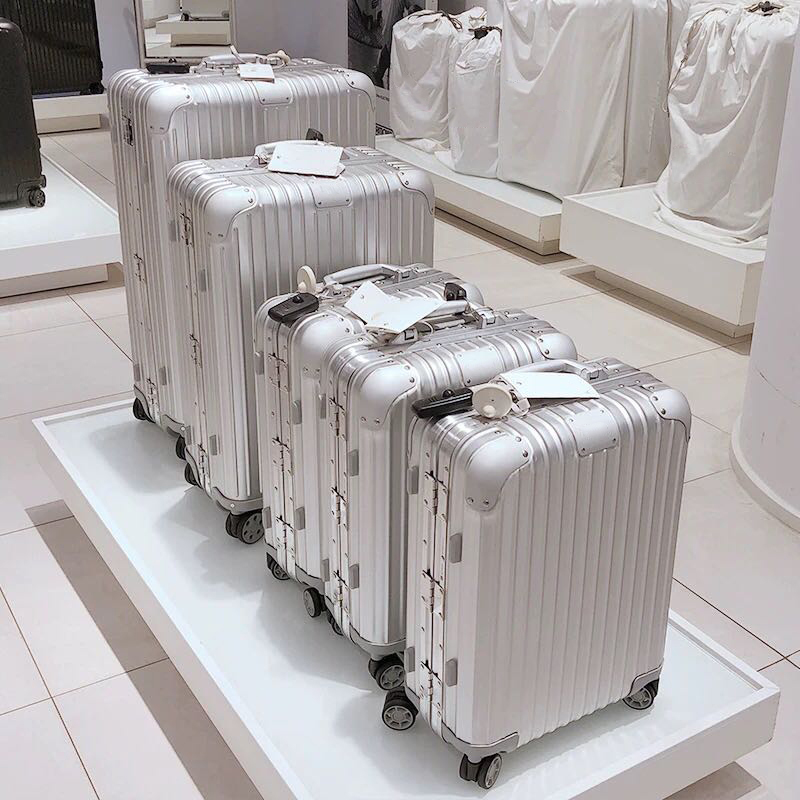 SGG フルアルミマグネシウム合金荷物バッグ 26 インチ全方向ホイールキャリーオンスーツケース金属トラベルバッグ男性と女性のための