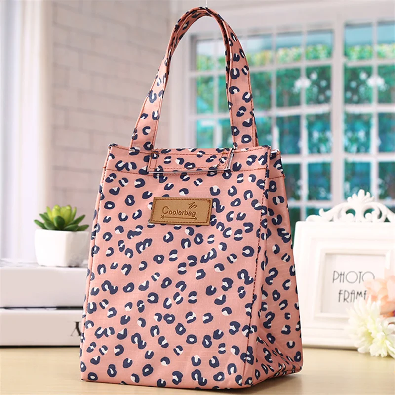 Bolsa de almuerzo portátil para mujer, bolsa refrigerada para alimentos, fiambrera con preservación del calor, funda aislante, bolso informal 2024