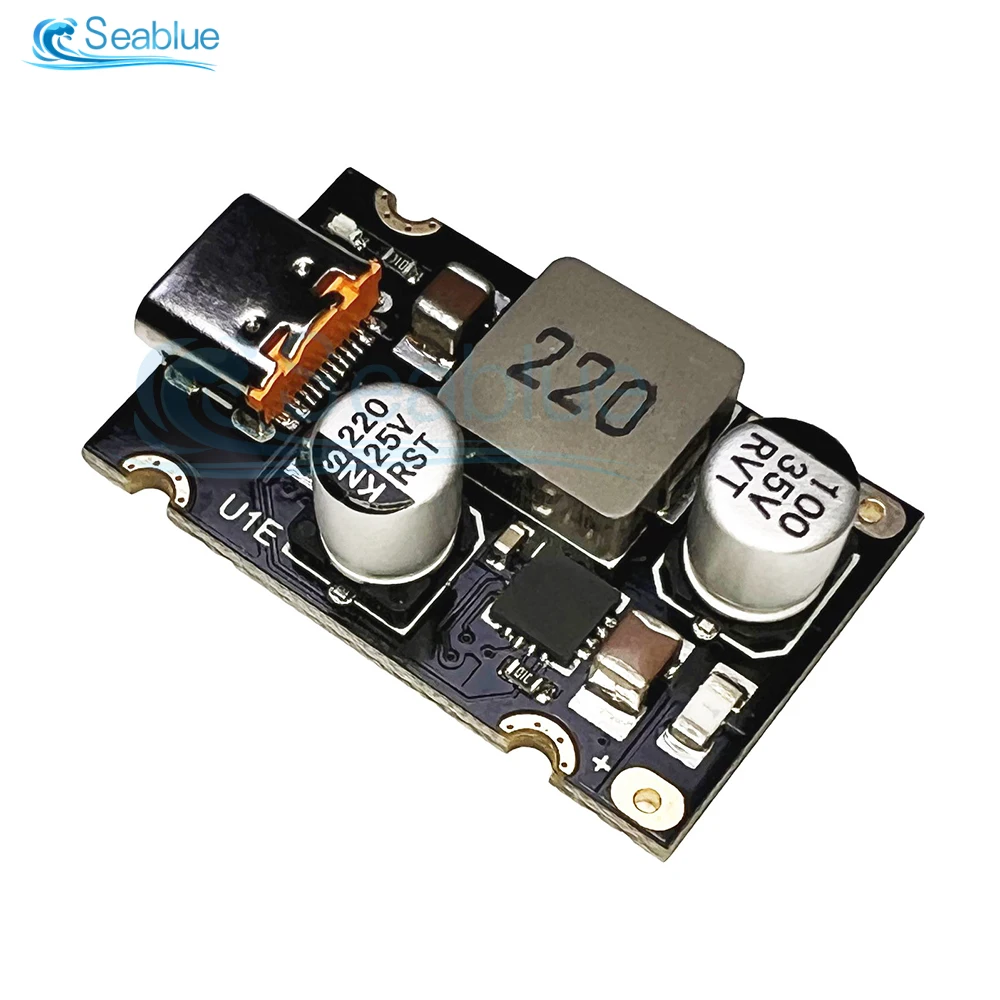 PD3.1 QC3.0 SCP PPS 65W Fast Charging Adapter Module DC 8-30V to 20V 3.25A Type-C USB Step Down Charge Module For Huawei SCP/FCP